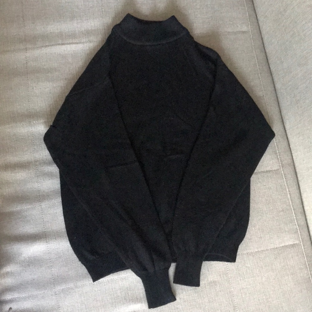 Black sweater